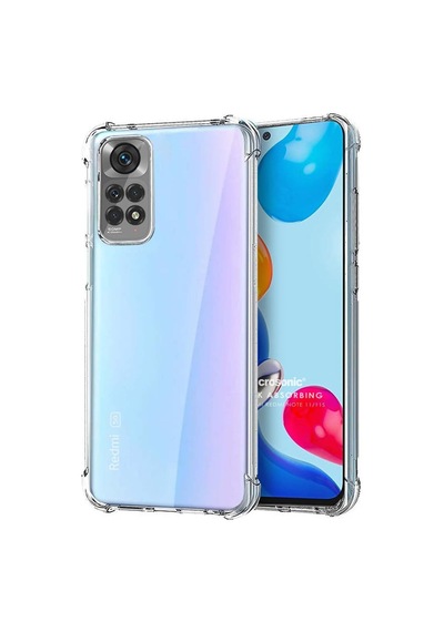 Xiaomi Redmi Note 11 İçin Kılıf Shock Absorbing Şeffaf Redmi Note 11 İle Uyumlu Kılıf - Şeffaf