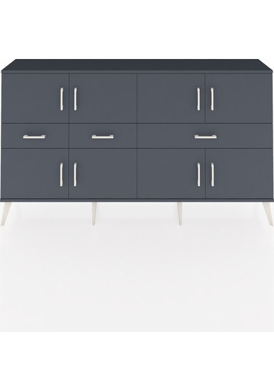 Arges Konsol 5 Raflı 3 Çekmeceli 8 Kapaklı 176x30x99 Antrasit-antrasit Antrasit - Antrasit Arges Konsol 5 Raflı 3 Çekmeceli 8 Kapaklı 176x30x99 Antrasit-antrasit Antrasit - Antrasit