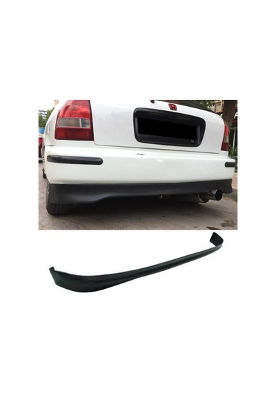 Honda Civic Hb Arka Ek Plastik Siyah Difüzör 1996 1997 1998 1999 2000 2001 Arka-difizör-bodykit-ek