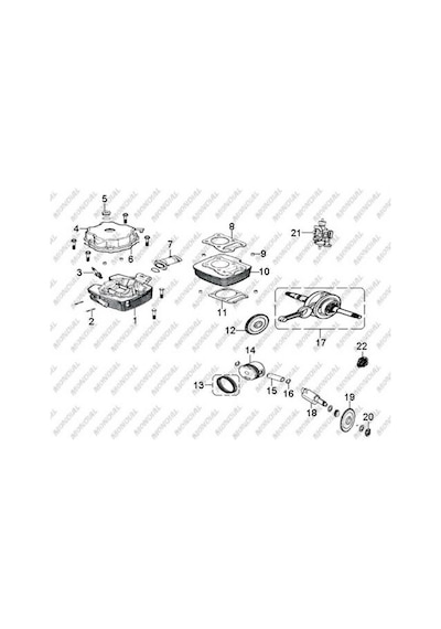 Mondial Mondial Atv Terralender Lx200 Denge Mili