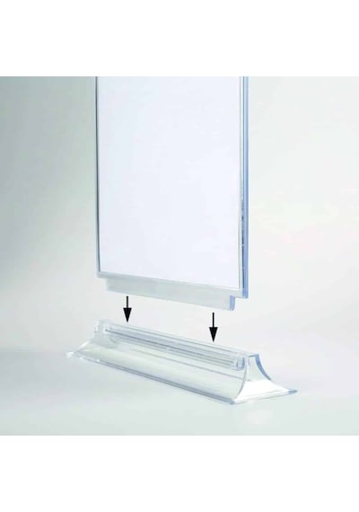 Upright A5 Masaüstü Şeffaf Föylük Broşürlük Fiyatlık 50li Paket