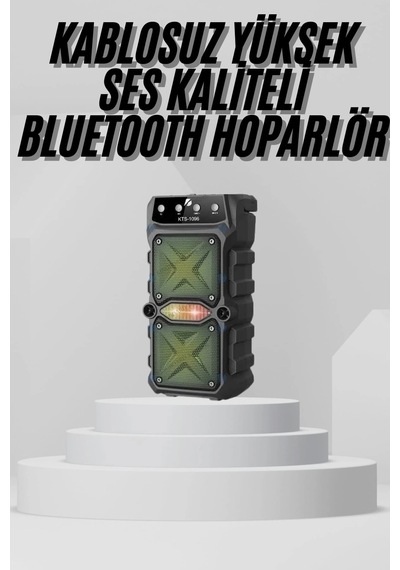 Buğz Bluetooth Hoparlör Yüksek Ses Kaliteli Büyük Boy Çift Çıkışlı Ses Bombası