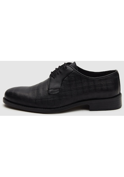 D's Damat Ds Damat Siyah Desenli Klasik Deri Ayakkabi 1hf099551081m