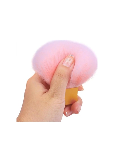 Toz Fırçası Pembe Yumuşak Lüks Seri