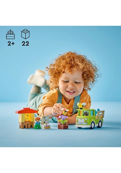 LEGO® DUPLO® Kasabası Arıların ve Arı Kovanlarının Bakımı 10419 2+ Eğitici Oyuncak Yapım Seti - 22 Parça