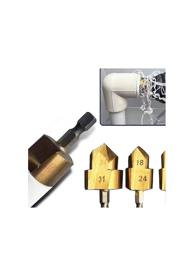 Pprc Boru Genişletme Ve Delme Bits Uçlu Matkap Seti Dmx4760 Evimdeyokyok