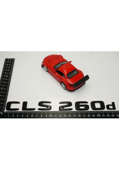 CLS 260d Bagaj Parlak Siyah ABS 3M 3D Yazı Logo