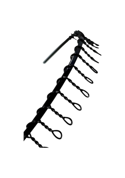 Tezzgelsin Unisex Siyah Kaliteli Metal 5'li Günlük Kullanım Ve Sporcu Saç Tacı Çok  Renkli