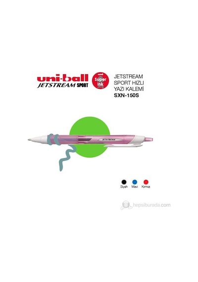 Uni Sxn-150s Jetstream Roller Kırmızı Çok Renkli