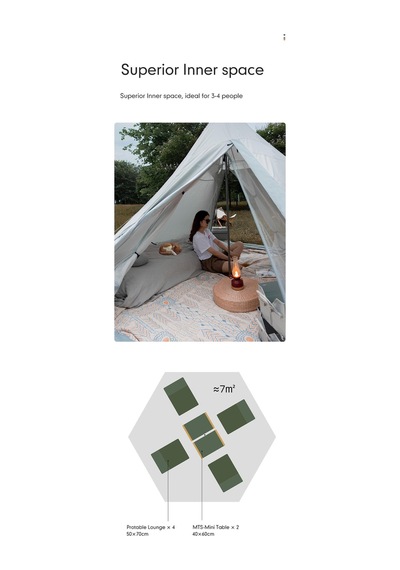 Wildland Mini Tipi Çadır Std