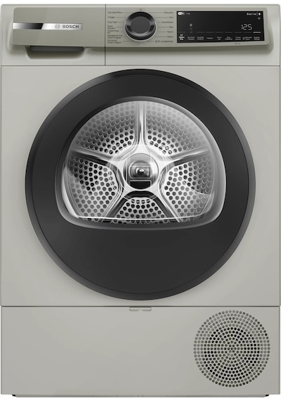 Bosch Serie 6 WQJ2420XTR 9 KG Isı Pompalı Çamaşır Kurutma Makinesi Gümüş