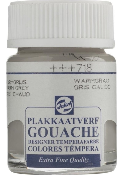Talens Guaj Boya Cam Şişe 16Ml 718 Warm Grey