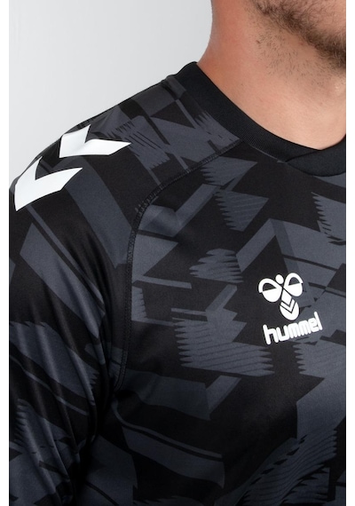 Hummel Line Kaleci Tek Üst Forma Siyah