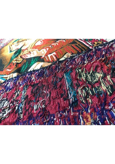 Meryem Ana - İsa Desenli El Dokuma Kilim Halı  114x187 cm  Teşhir Ürün
