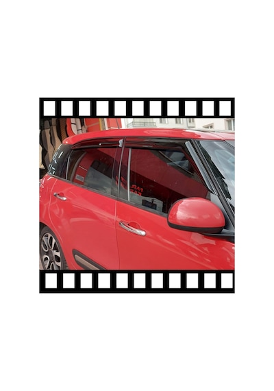 Fiat 500L Mügen Cam Rüzgarlığı 2018 Sonrası 4 Lü Takım N11.20388