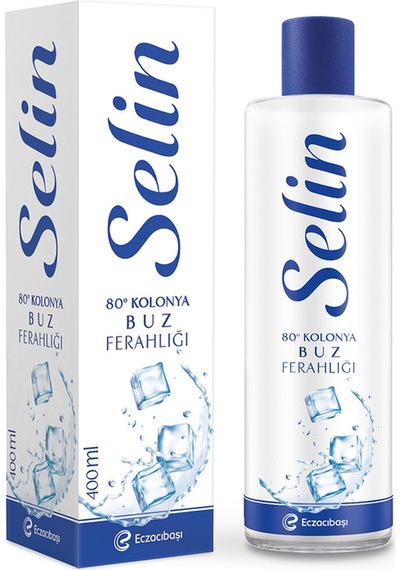 3 Adet Selin Buz Ferahlığı Kolonya Pet 400 Ml