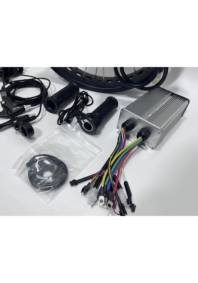 Elektrikli Bisiklet Dönüşüm Kiti 20'' 48v 2000w Çok Renkli