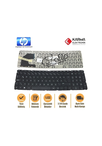 HP Uyumlu 15-B031St 15-B032St 15-B034Ez 15-B022Ss Notebook Klavyesi / Tr - 541602181