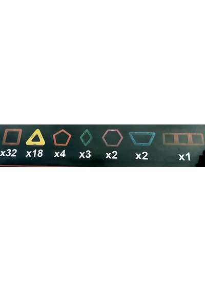 Joyce Toys Yaratıcı Mıknatıslar. Magnet 62 Parça