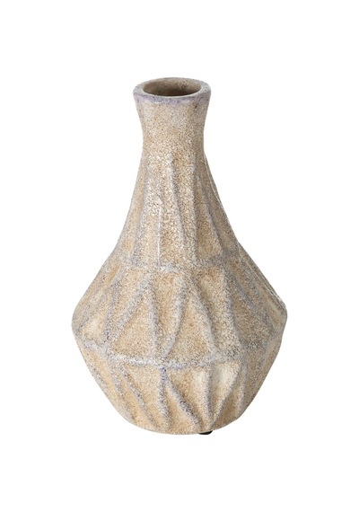 Lexroo Hellen Seramik Vazo 17x26cm Çok Renkli
