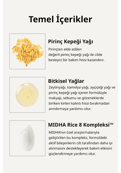 Midha Rice Cleansing Oil 150 ML