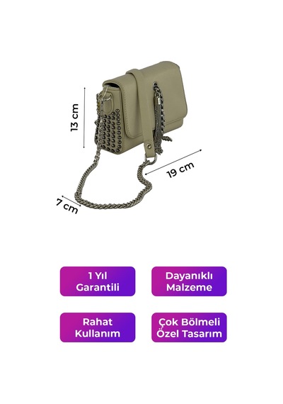 Kriste Bell Kadın Çanta Bej 26367 Bej
