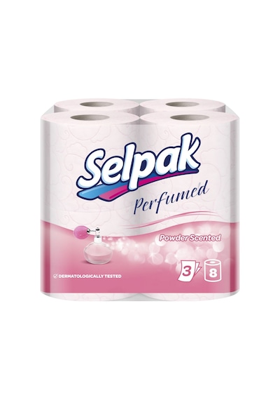 Selpak Pudra Kokulu Tuvalet Kağıdı 8 Rulo