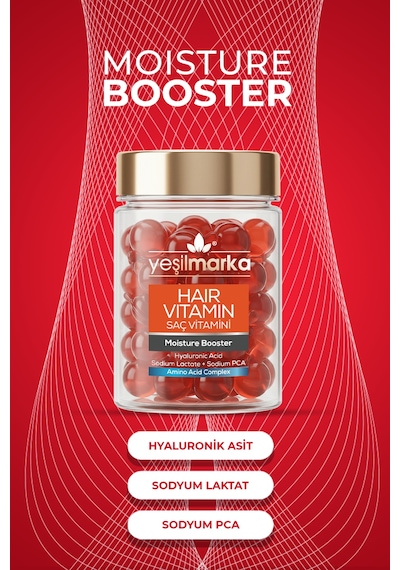 Yeşilmarka Hyaluronik Asit & PCA Saç Vitamini 30 Kapsül