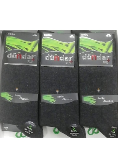 Dündar Çorap Dündar Plus 5602 Erkek Bambu Likralı Çorap 6 Adet 001