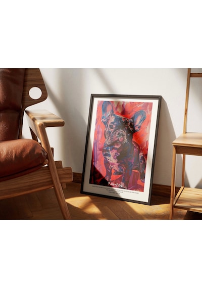 Paw-pow No:27 Art Print
