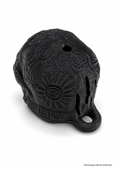 Aztek Mayan Ölüm Islığı Düdüğü Fonksiyonel - Aztec Death Whistle
