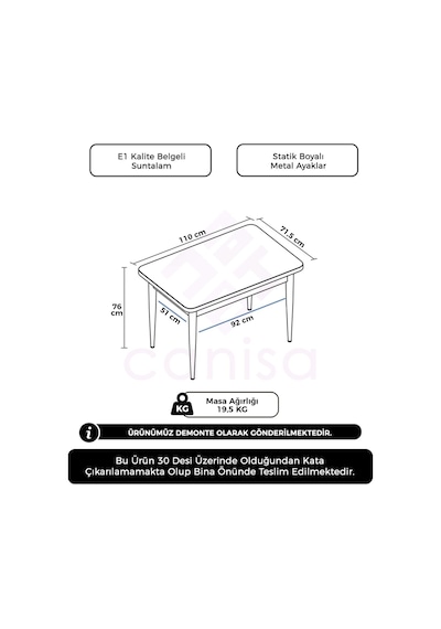 Canisa Nil Serisi Siyah Mermer Desen 70x110 Sabit Yemek Masası Metal Ayak Siyah Mermer Desen Masa Canisa Nil Serisi Siyah Mermer Desen 70x110 Sabit Yemek Masası Metal Ayak Siyah Mermer Desen Masa