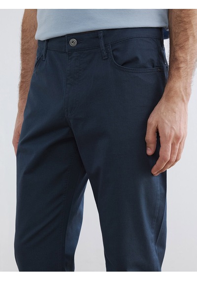 Lcwaıkıkı Classic İndigo Regular Fit Gabardin Erkek Chino Pantolon