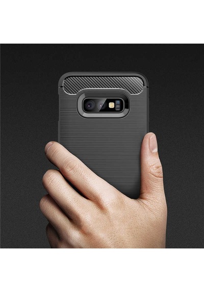 Galaxy S10e Kılıf Zore Room Silikon Kapak Lacivert
