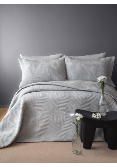 Apricitas Home Yatak Örtüsü Set Savoy İndigo Tek Kişilik