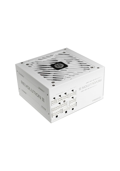 Revolutıon Iıı White 850w 80+ Gold Pcıe 5.1 Full Modüler Atx 3.1 Güç Kaynağı Erv850g-ahg-mac-w