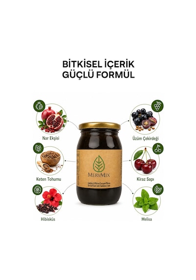Mervmix Bitkisel Form Macunu 450 G