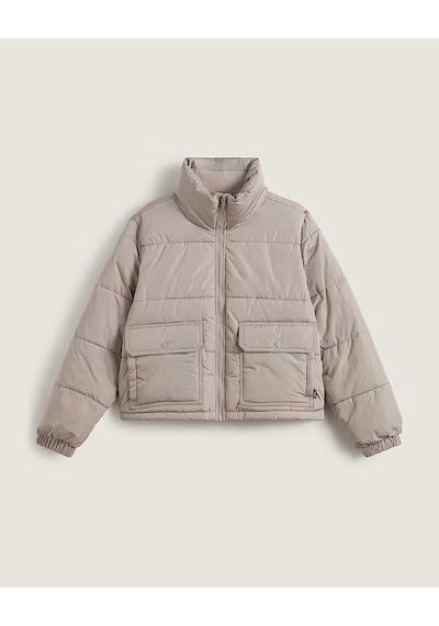 Vans Mte Aubrey Primaloft Puffer Kadın Yavruağzı Mont - Vn000hjv Yavruğzı