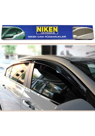 Honda Hrv 2022 2023 Niken Kromlu Cam Rüzgarlığı 4'lü