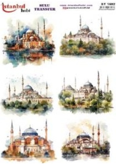 Sulu Transfer Kağıdı 25x35cm St-1592