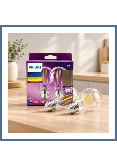 Buradabulabilirsin Led Filament Rustik Ampul E27 7w 806 Lumen Cam Gövde Bbz