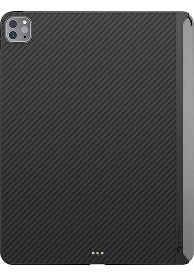 Apple Uyumlu iPad  Pro 11 2020 2.nesil Kılıf Aramid Fiber Pitaka Ultra-slim Classic Serisi Siyah