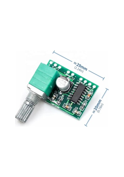 Ses Kontrol Potlu Pam8403 5v Mini Ses Yükseltici Class D 2x3w Amfi Kartı Stereo Dijital