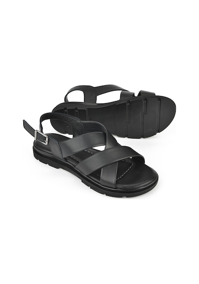 Ziya Kadın Hakiki Deri Sandalet 1511032z8302 Siyah 1511032z8302 000 36
