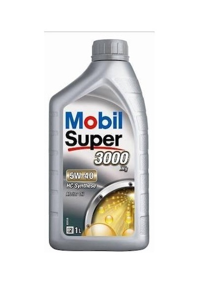 Mobil Super 3000 X1 5W-40 HC Sentetik Motor Yağı 1 L