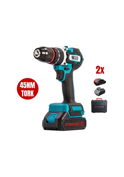 Catpower 1325 20V 2AH Akülü Vidalama