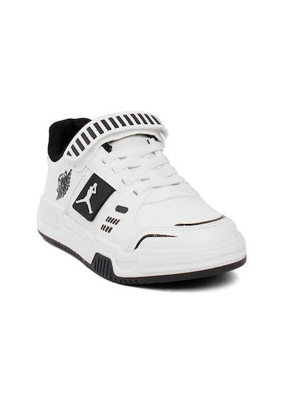 Cool King Kısa Filet Erkek Çocuk Klasik Sneaker Beyaz-beyaz Beyaz
