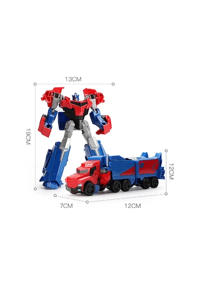 Transformer Metal Gövdeli Optimus Prime Robota Dönüşen Araba Bumble Bee