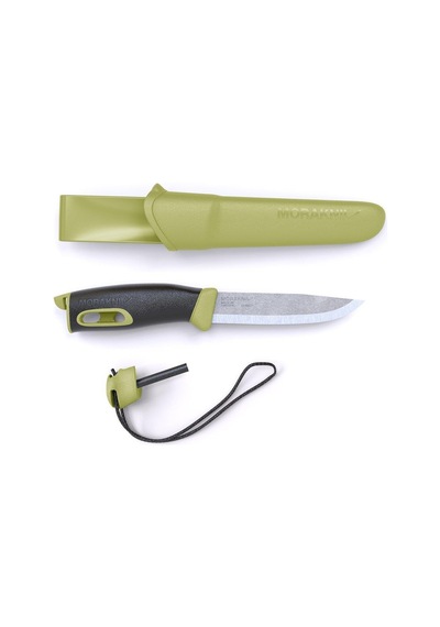 Morakniv Companion Spark Green Mora Kamp Bıçak Yeşil