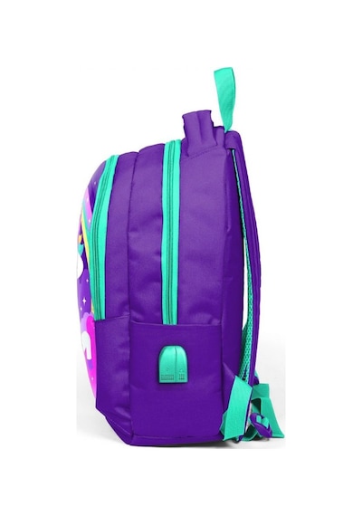 Coral High Kids Unicorn İlk ve Ortaokul Sırt Çantası - Usb ve Aux Çıkışlı 23415